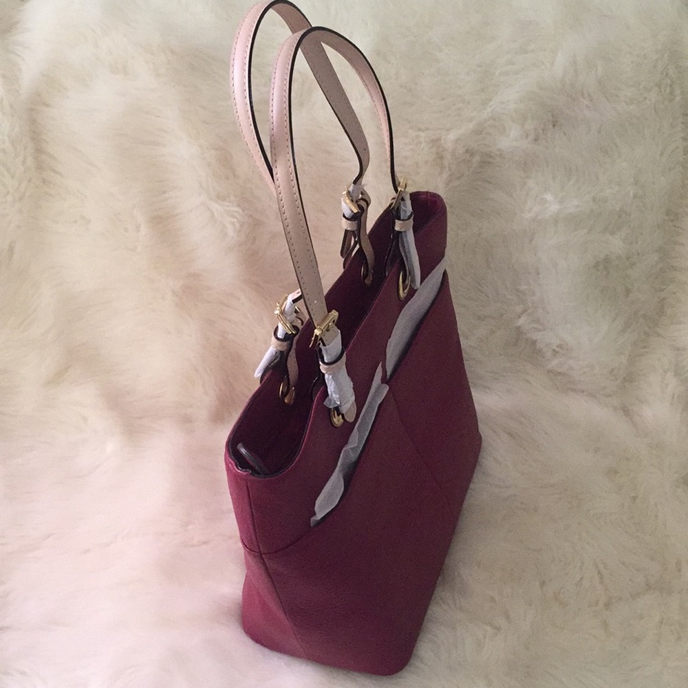 🎉LAST-1👜Michael Kors leather Bedford tote purse - Picture 2 of 8